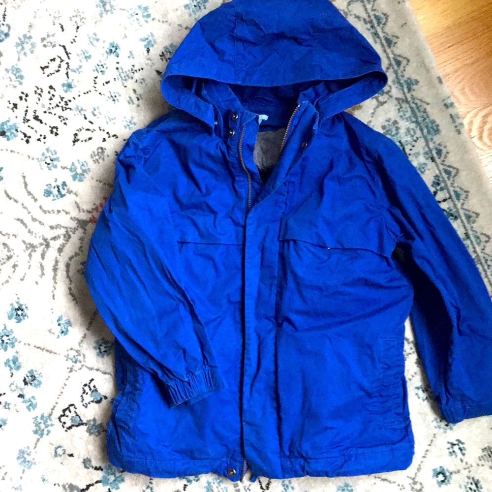 COS kids jacket, blue, size 4-6 y